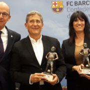 nov 2018 Sopar Penyes Barça , amb Eduard Boet i Jordi Cardoner